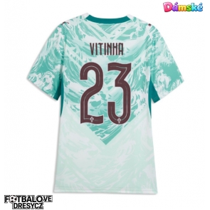 Portugalsko Vitinha #23 Dámské Venkovní Dres MS 2026 Krátký Rukáv Portugalsko Vitinha #23 Dámské Venkovní Dres MS 2026 Krátký Rukáv